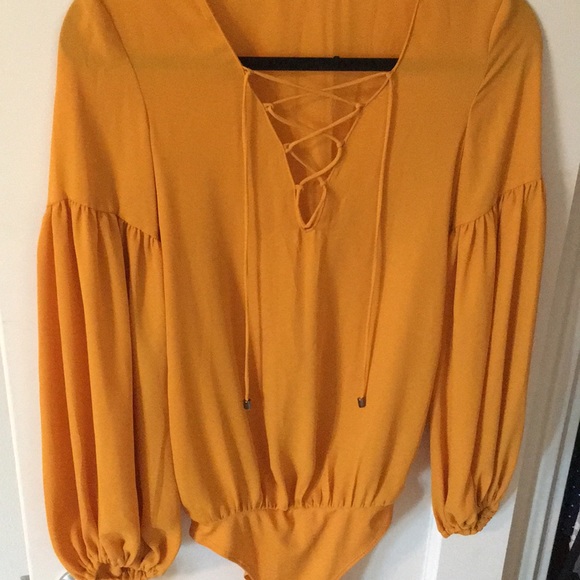 Zara Onesie Peasant Top - Picture 8 of 8